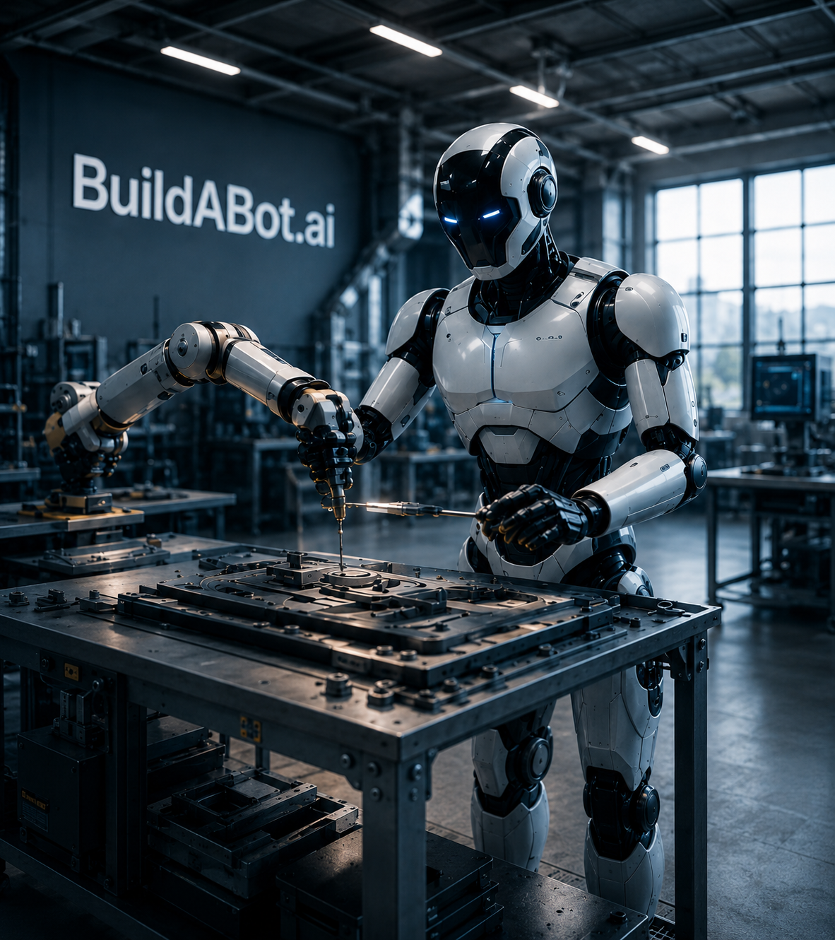 BuildABot.ai robotics lab
